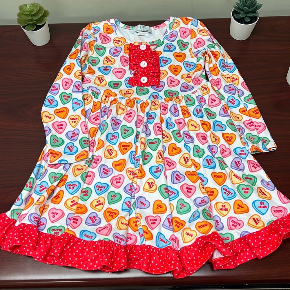 4T Valentine Dress